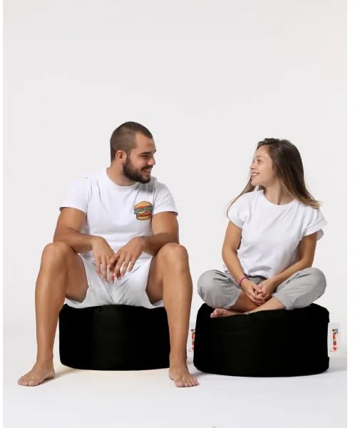 Tabouret 55 cm fekete