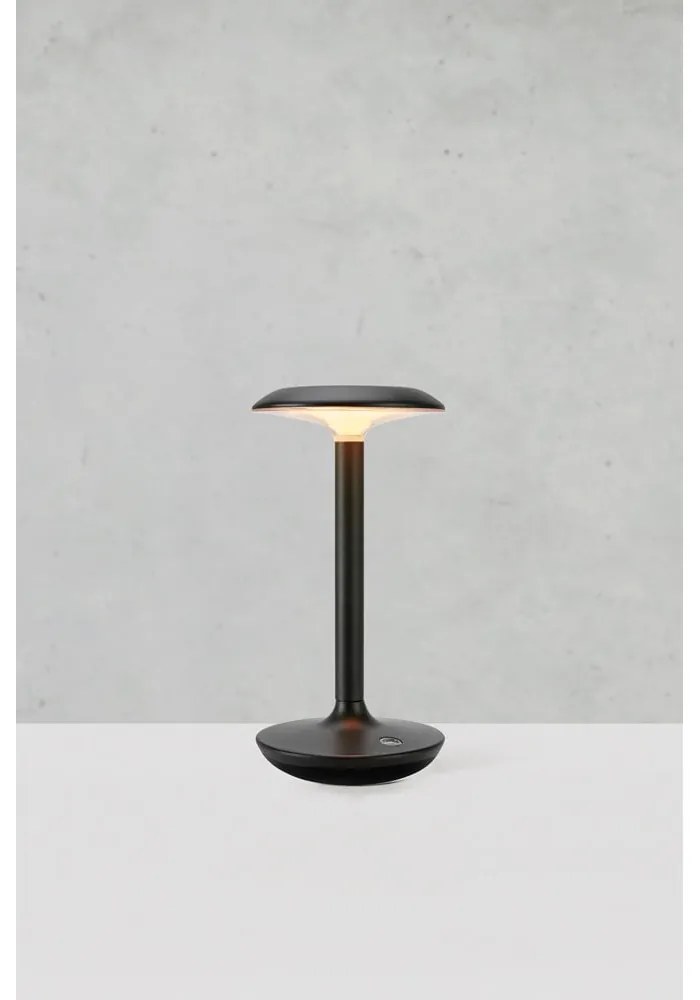 Fekete LED asztali lámpa (magasság 20 cm) Petit – Markslöjd