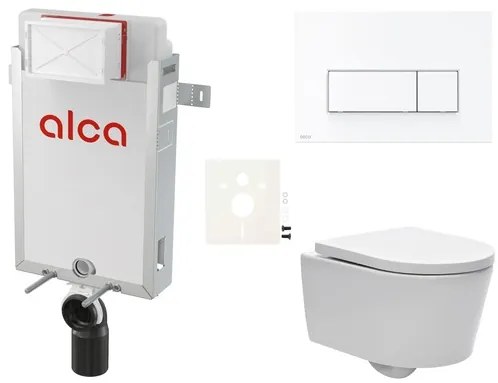 Fali WC szett Alca befalazáshoz + SAT Brevis WC SIKOAW7