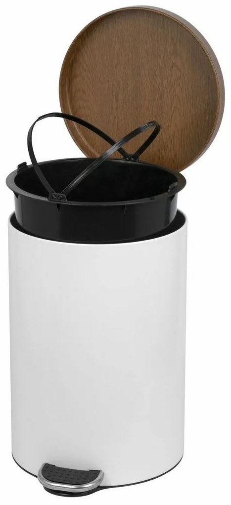 Alda Pedálos szemetes Sherwood Freedom Fresh 12 l,fehér, 12 l