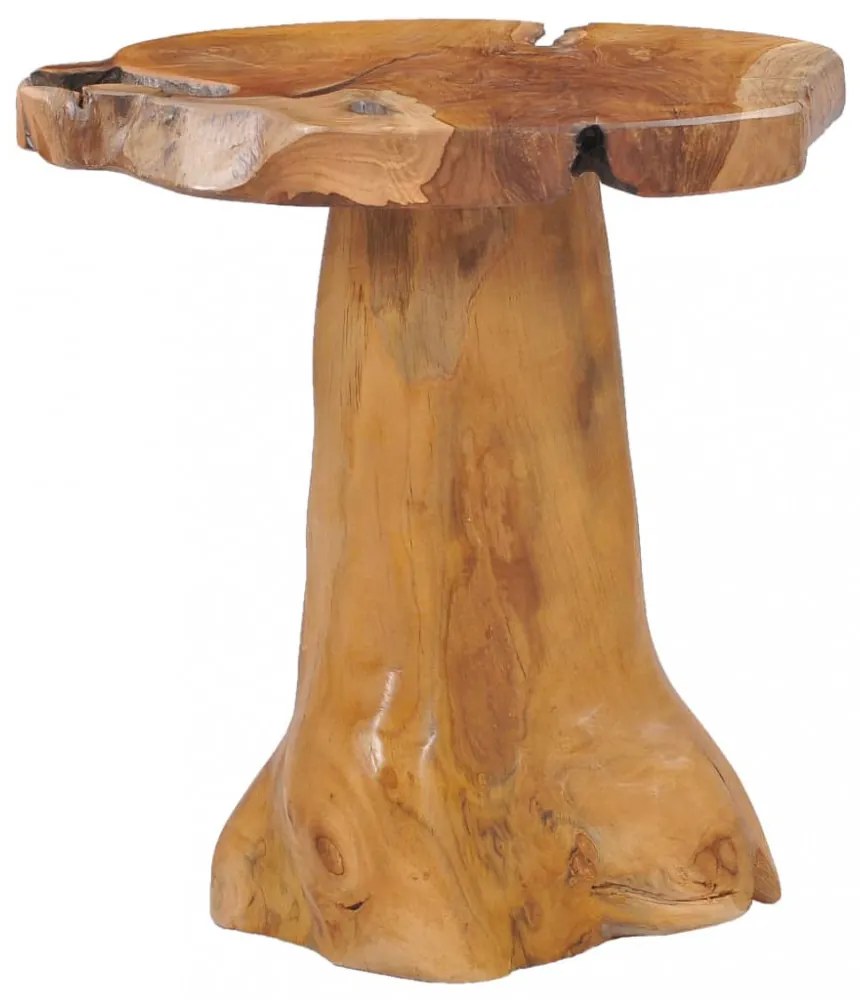 tömör tíkfa dohányzóasztal 40 x 40 cm