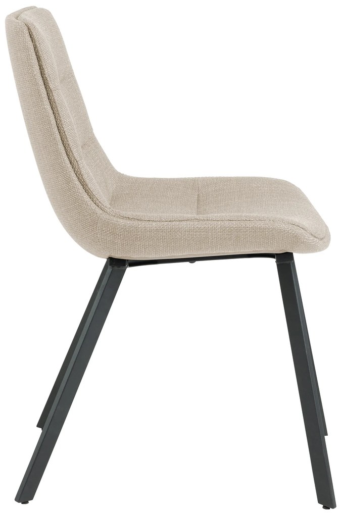 MAZZONI EXPORT IDA Beige (Basel 24 szövet) - MODERN KÁRPITOZOTT SZÉK LOFT NAPPALIBA/ÉTKEZŐBE