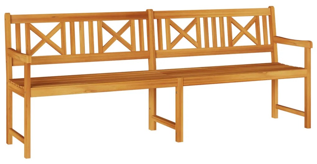 Kerti Pad 220x56x90 cm Tömör Fa Akác