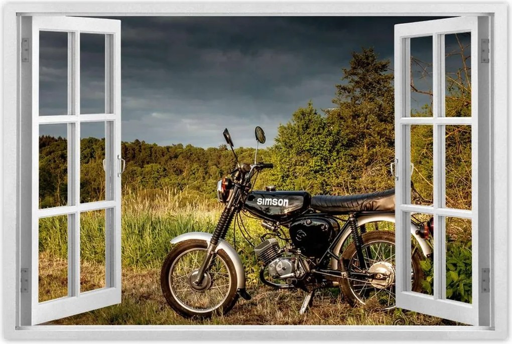 Poszterek 90x60 Fekete Simson négyes 4