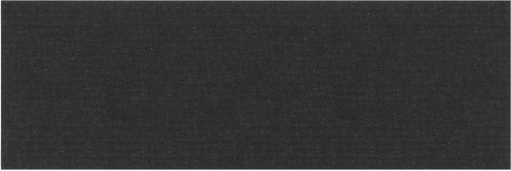 vidaXL Fali Fejtámla 12 pcs Fekete 90 x 30 cm szövet