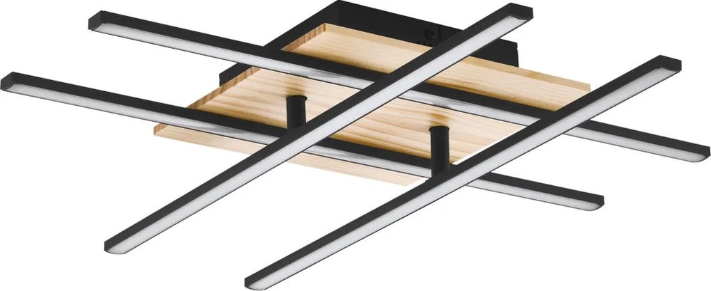 EGLO 99793 MARINELLO Modern LED Mennyezeti Lámpa Fehér, Barna, Fekete LED IP20