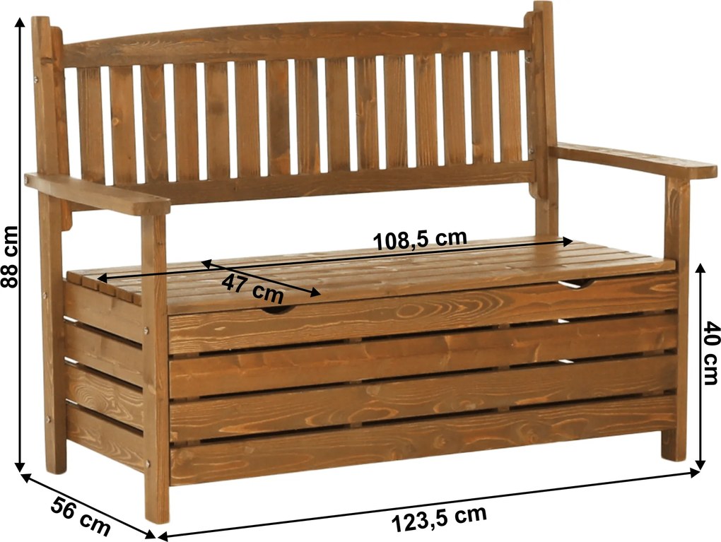 Kerti lóca, barna, 123,5 cm, DILKA