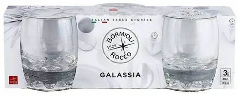 Bormioli Rocco 3 részes Galassia pohárkészlet, 300ml
