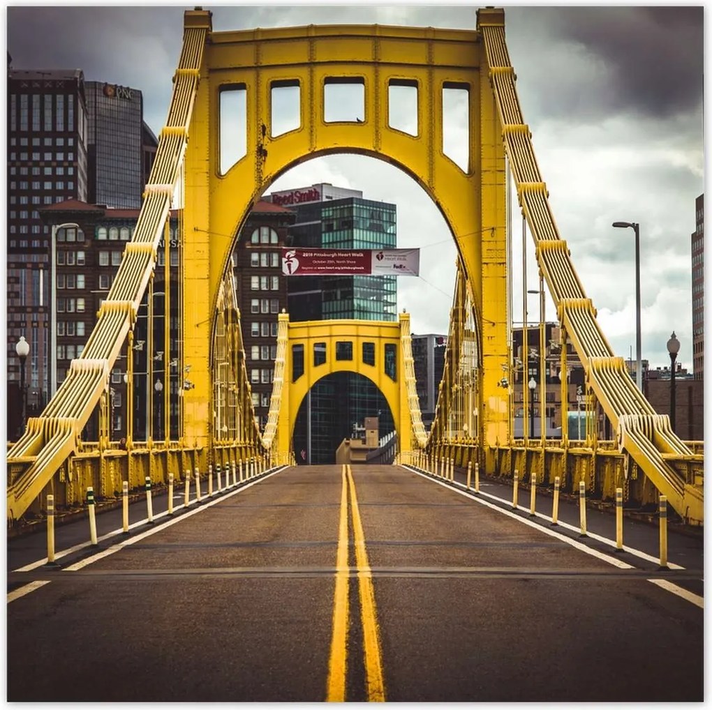 Poszterek 70x70 Városi táj Kilátás