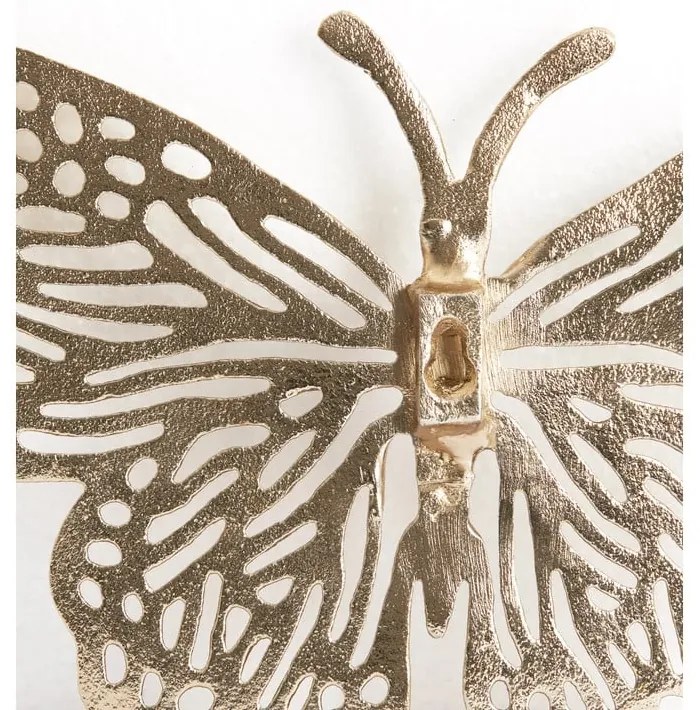 Fém fali dekoráció 26x16 cm Butterfly – Light &amp; Living