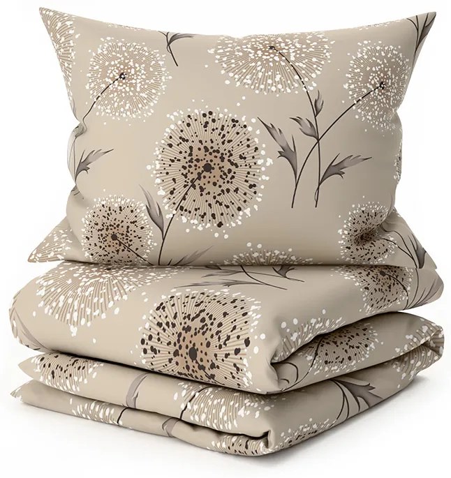 PAMPELINO bézs pamut ágyneműhuzat Ágyneműhuzat mérete: 70 x 90 cm | 140 x 220 cm