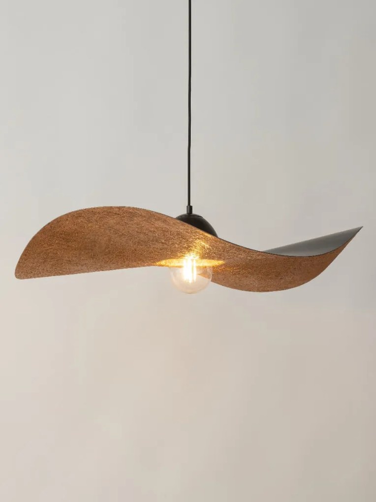 SIGMA LIGHTING 32339 KAPELLO Modern Függesztett Lámpa Fekete, Réz E27 IP20