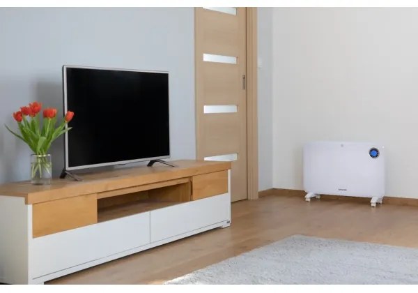 Sencor - Konvektor LCD-kijelzővel és termosztáttal 750W/1500W/230V IP24