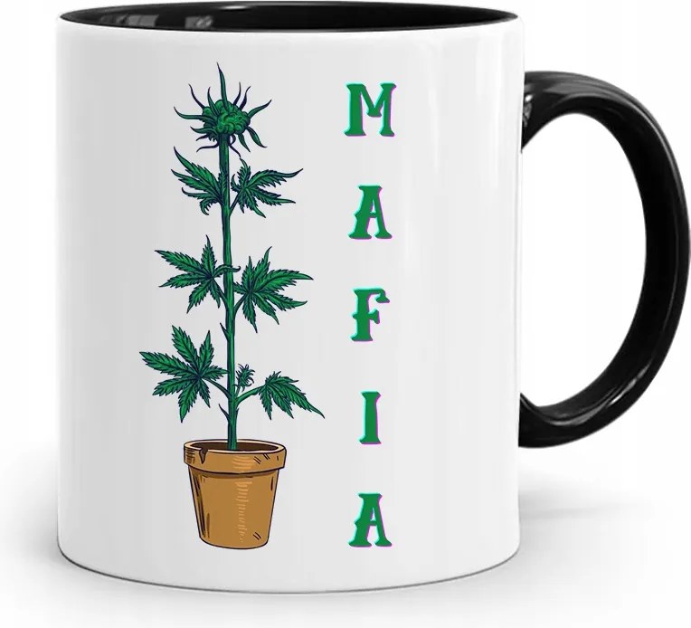 Dohányosoknak 420 Cbd Bögre Fekete Ajándék fényképes nyomtatással