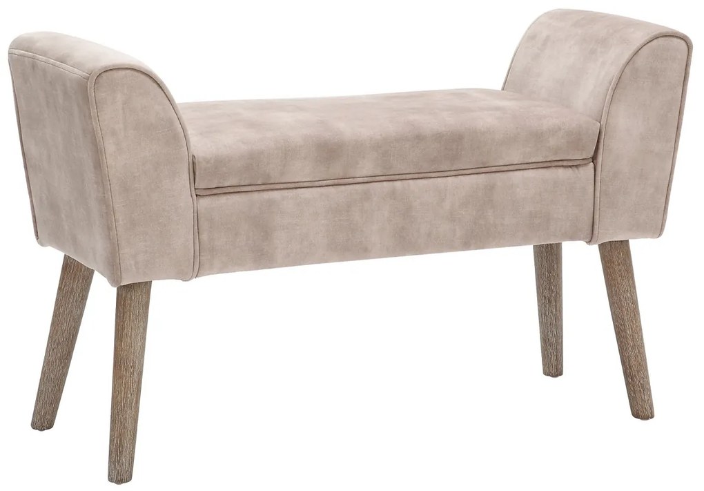 Design ülőpad Dafina 90 cm bézs bársony