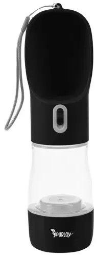 Bottle/bottle with bowl for dog Purlov 21033