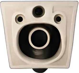 Eros ES BELLA SLIM fali WC - perem nélküli - WC ülőkével - VORTEX örvényöblítéssel - 49 cm