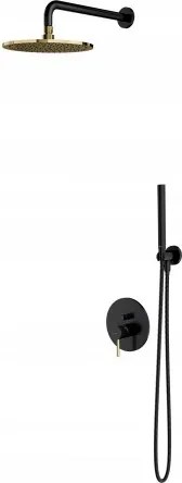 Falsík Alatti Zuhanyoszlop Kerek, Fekete-arany