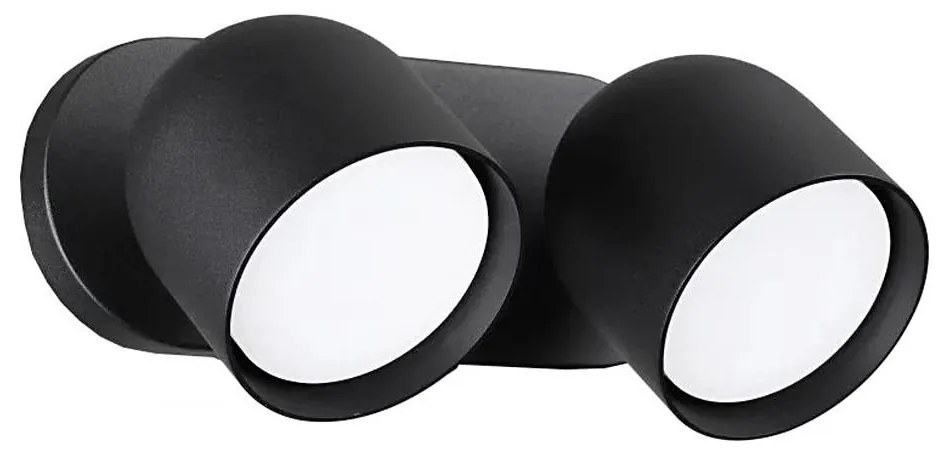 Ideal Lux - LED Fali spotlámpa DODO 2xGX53/9W/230V fekete