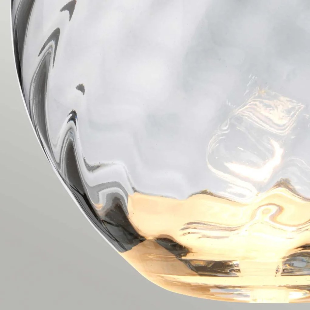 Elstead Lighting LENA LARGE LENA-TL-L-SMOKE Asztali lámpa 1X7W/GU10+1x60W/E27