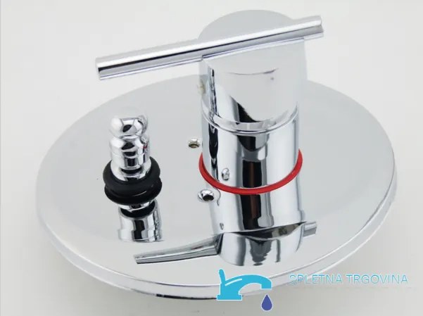Falba süllyesztett zuhanyrendszer EYN PT85079 LED-világítással, többféle színváltozatban, például króm és fekete kivitelben