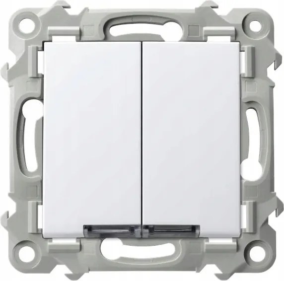 Ospel Zafír fehér Lépcsőösszekötő egypólusú LP-9ZS/m/00