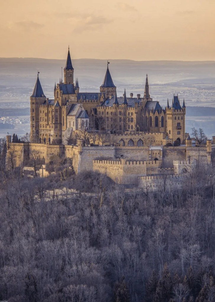 Poszter 50x70cm Hohenzollern kastély 2, Assaf Frank