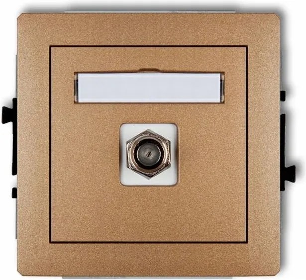 Arany F típusú antennacsatlakozó 8DGF-1 Deco Karlik