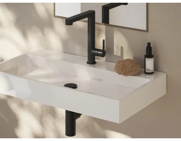 Ravak X070183 - Mosdócsaptelep PURI 26,9 cm fekete