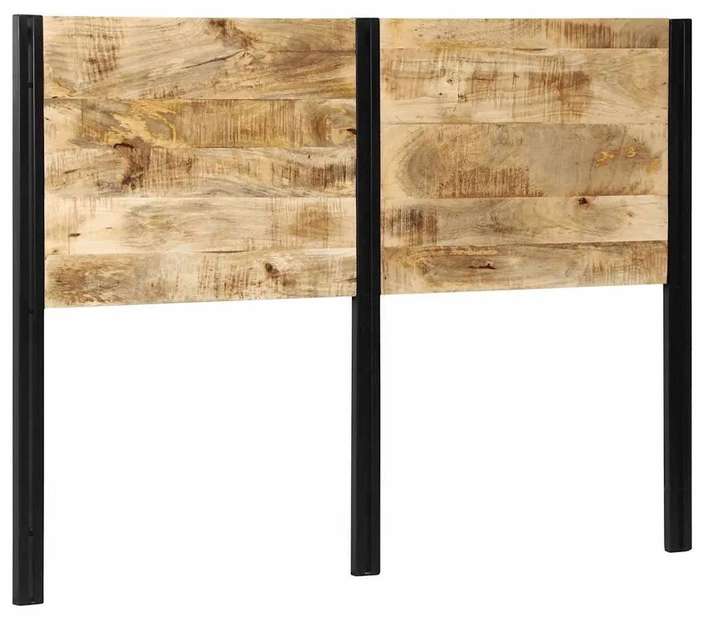 tömör fa mangó és vas fejtámla 140 cm