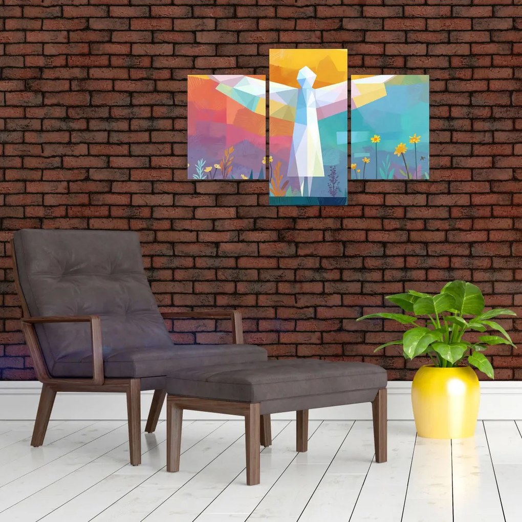 Kép - Virágok őrzője (90x60 cm)