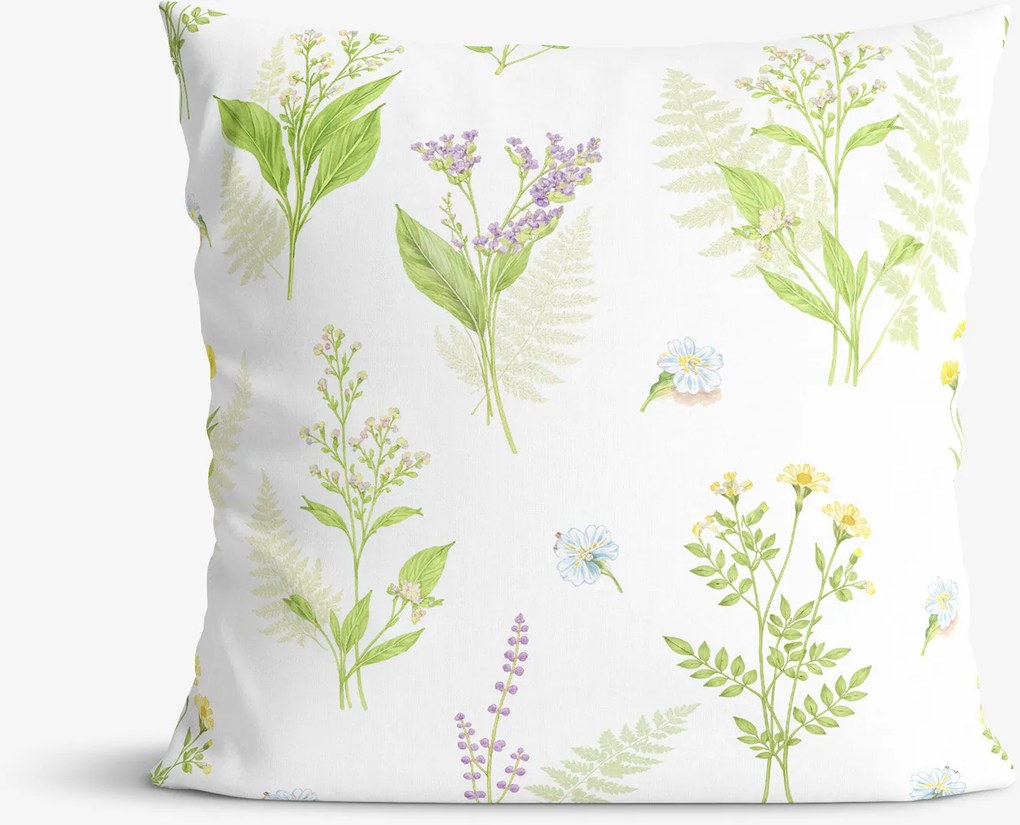 Goldea díszpárnahuzat - erdei virágok 50 x 50 cm