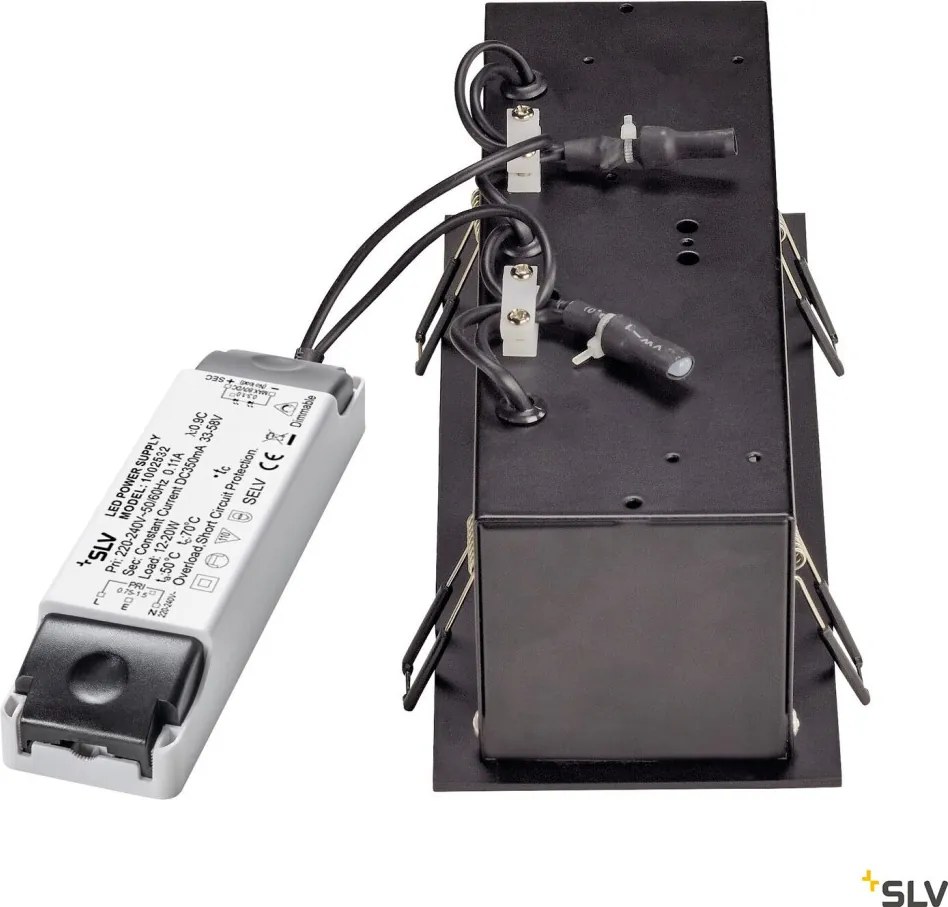 SLV KADUX 115720 Beépíthető spotlámpa 3x20W/LED 3000K 1920LM IP20