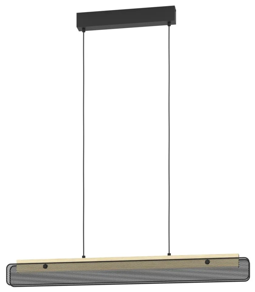 EGLO 900702 KOKOMO Modern Led Függesztett Lámpa Fehér, Barna, Fekete LED IP20