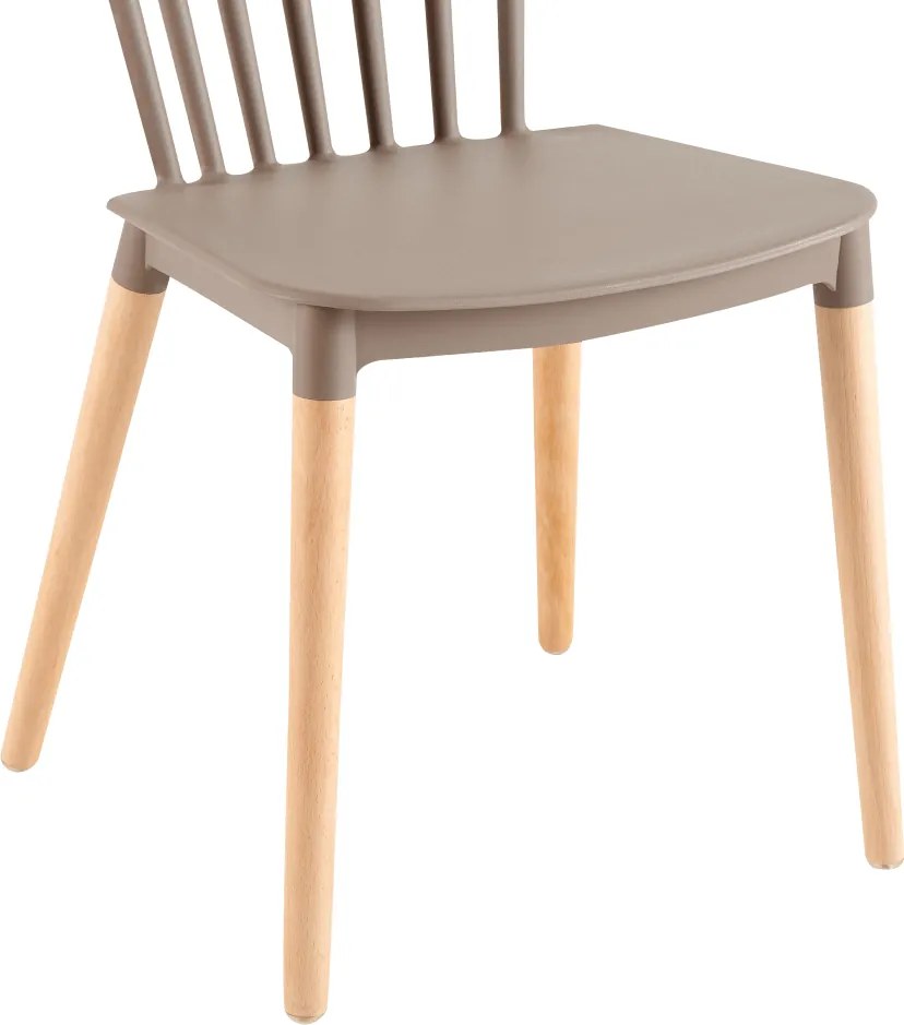 Étkezőszék, szürke/bükk, ZOSIMA