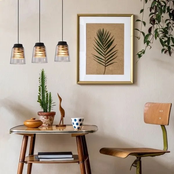 Csillár zsinóron FRESNO 3xE27/60W/230V