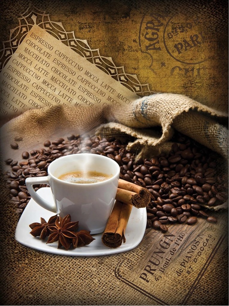 Fotótapéta konyha kávé fotótapéta 206 x 275