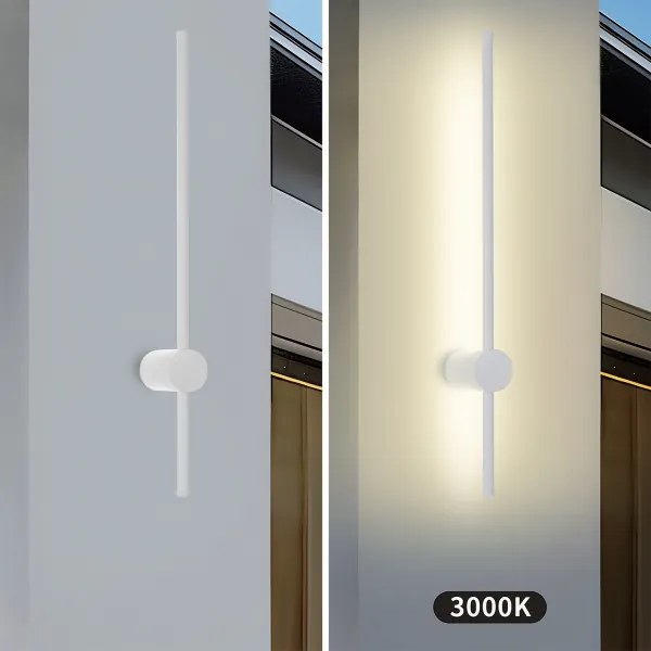 BRILAGI - AURA LED kültéri fali lámpatest LED/12W/230V 3000K IP54 65 cm fehér CRI 90