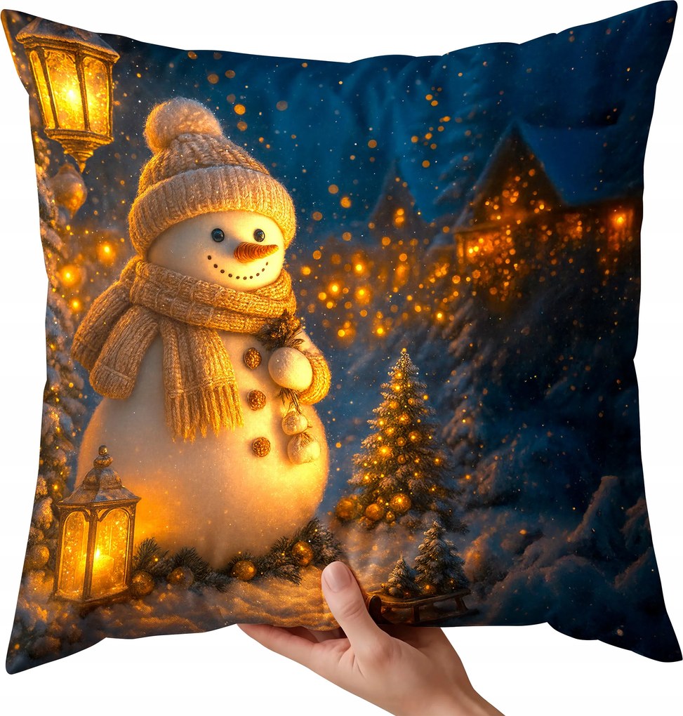 Karácsonyi díszpárnahuzat 40x40 díszpárnahuzat