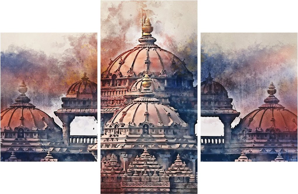 Kép - Akshardham, New Delhi, India (90x60 cm)