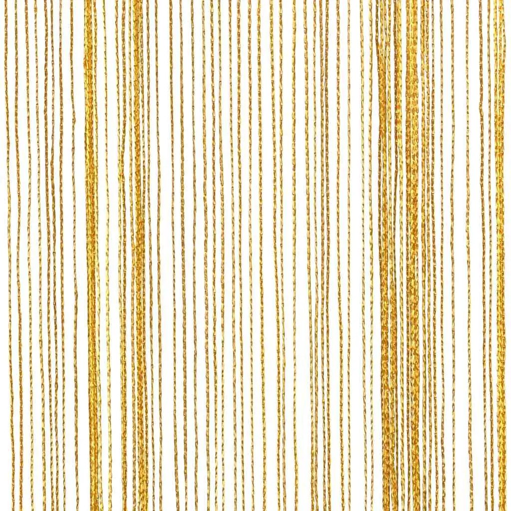 2 db arany zsinórfüggöny 140 x 250 cm