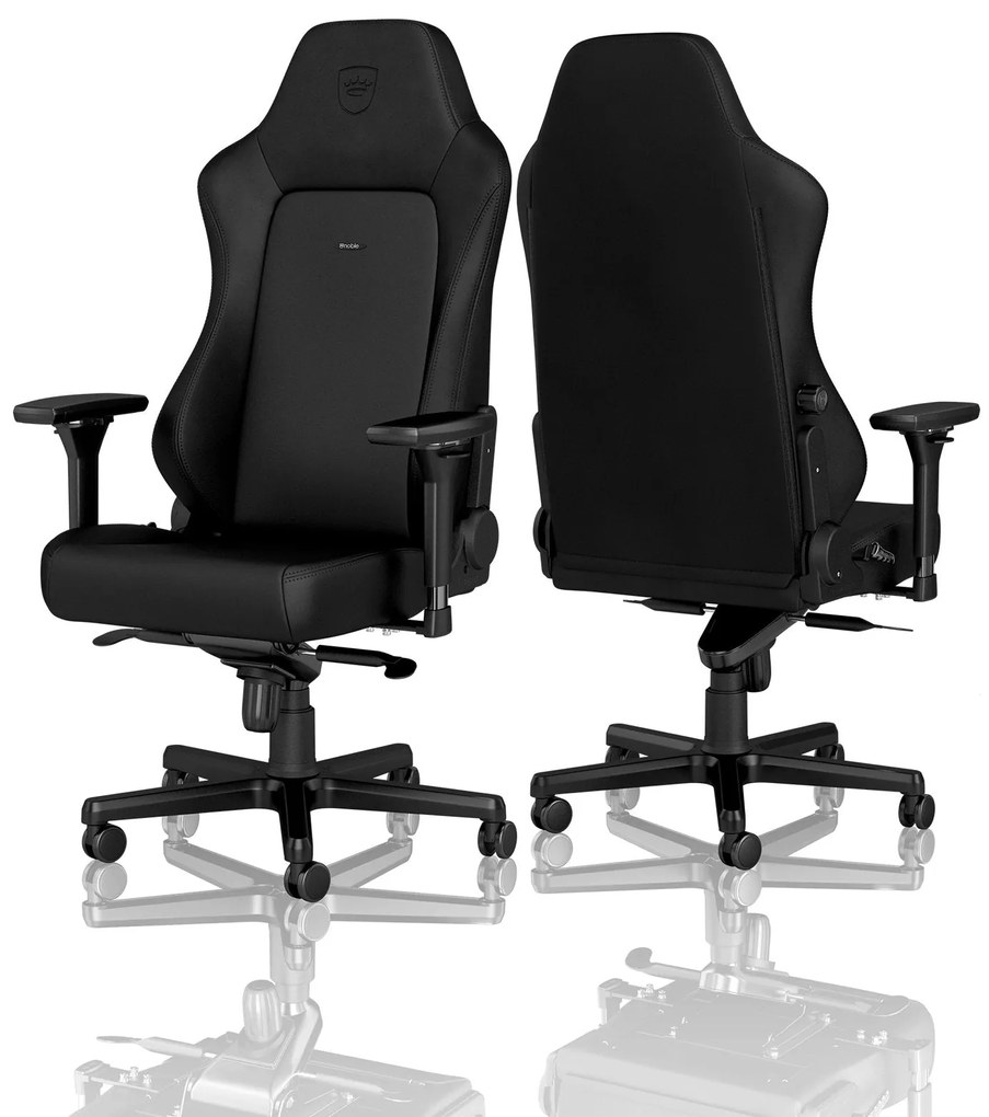 Noblechairs Hero Black Edition Hybrid műbőr gamer szék