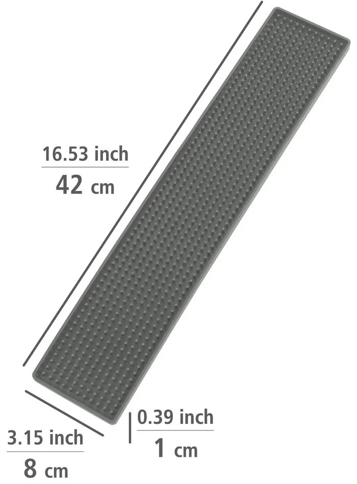 Sötétszürke csepegtető tálca - Wenko