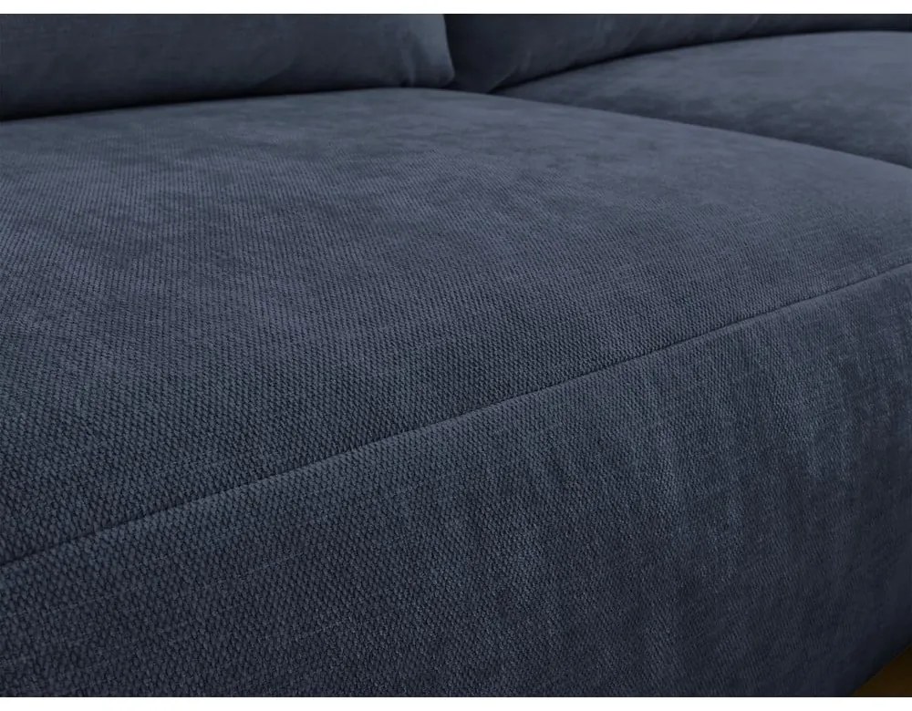 Sötétkék sarokkanapé Aden – Bobochic Paris