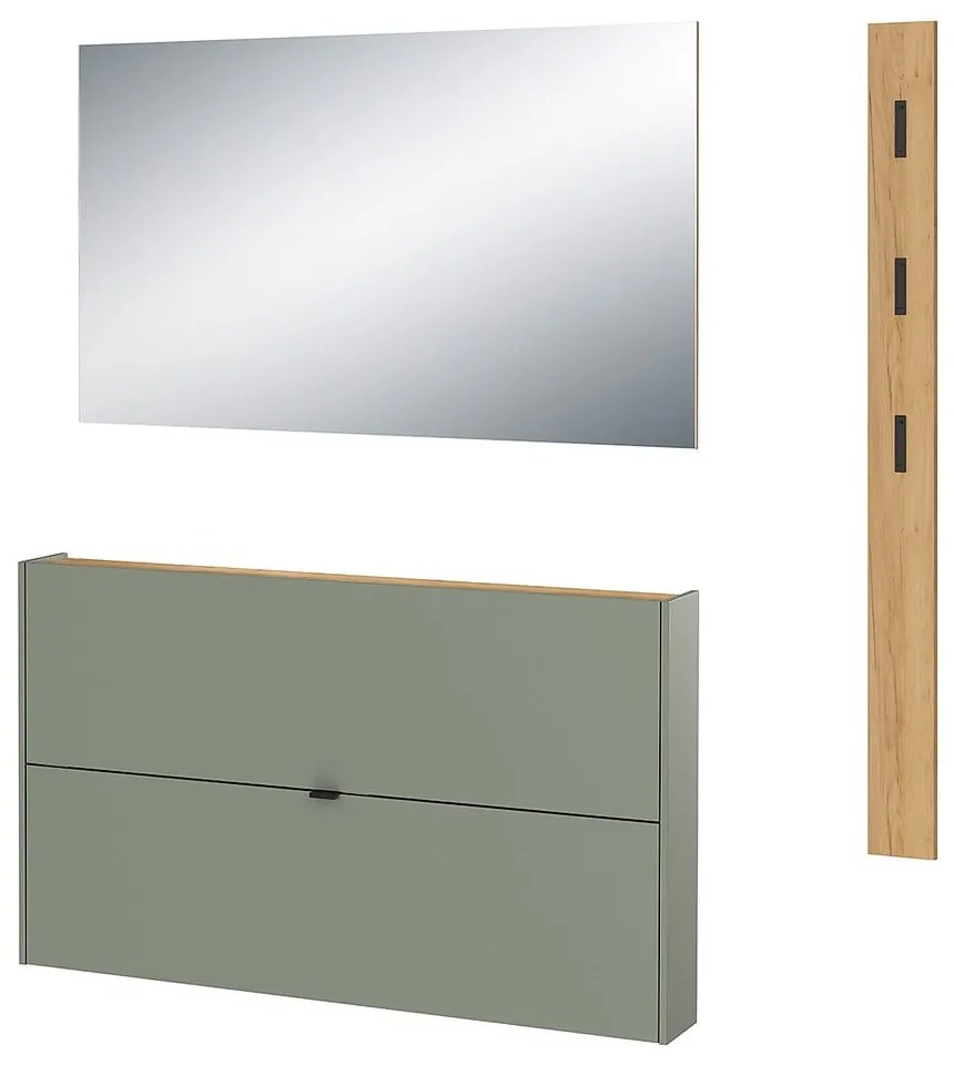 Zöldesszürke előszoba bútor Ameca – Germania