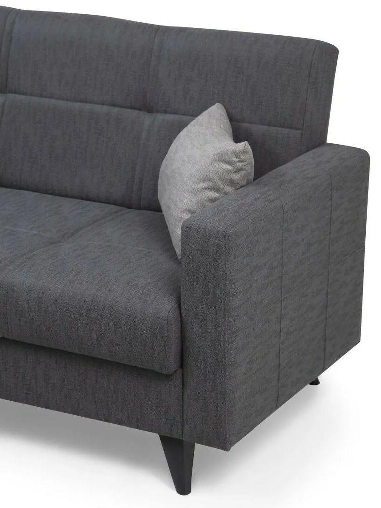 Polya Dark Grey kinyitható kanapé