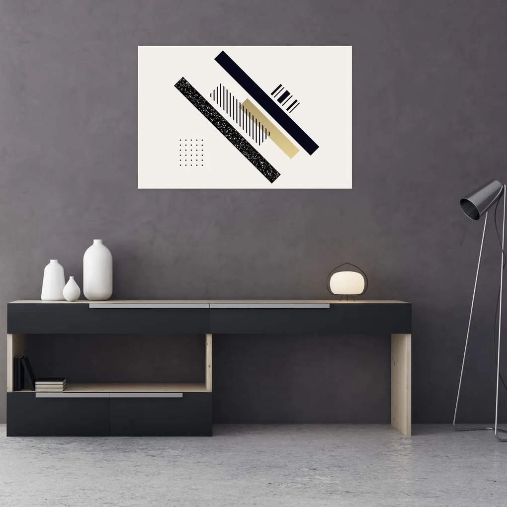 Kép - Geometriai formák N⁰5 (90x60 cm)