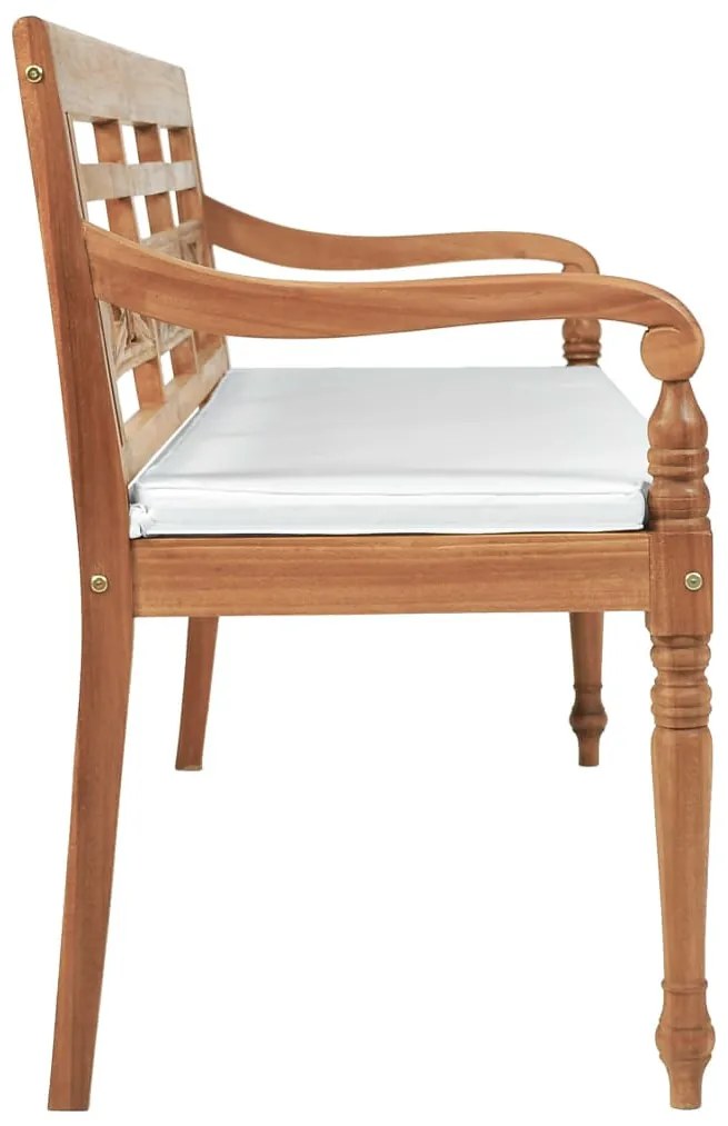 tíkfa Batavia pad párnákkal 150 cm