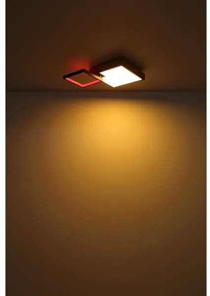 Globo 41392-21 - JACKY LED RGBW dimm. lámpa 21W+3W, 230V, távirányítóval