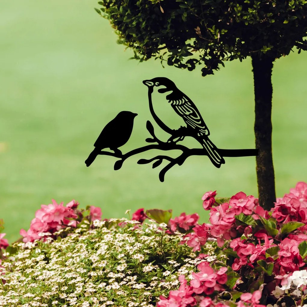 Bird On The Branch 02 - Black